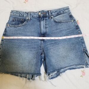 Forever 21 denim dad shorts